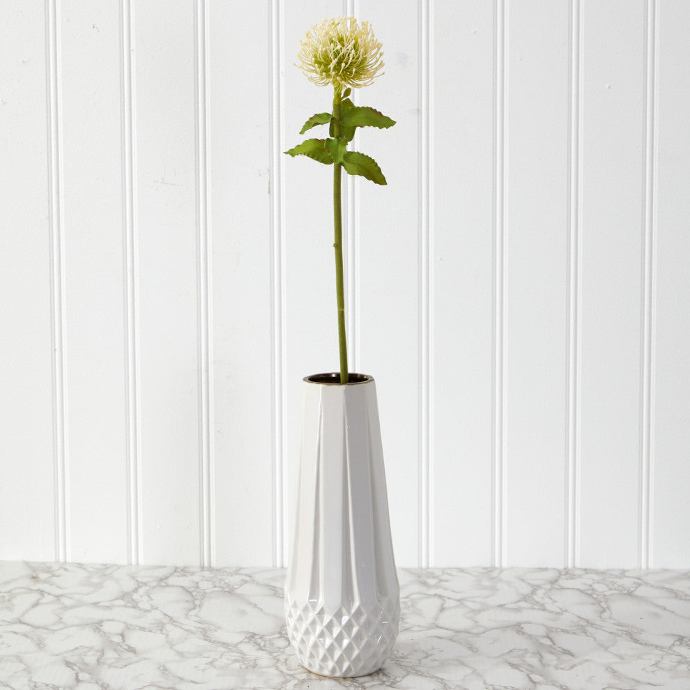 24" Pincushion Artificial Flower, Set of 6