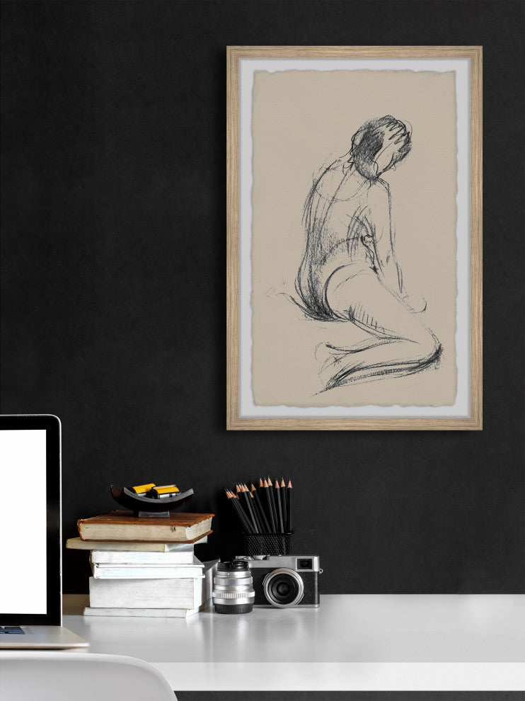 "Born to Express" Framed Painting Print