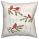 Peace Love Joy 2 18x18 Spun Poly Pillow
