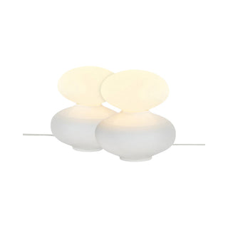 Set of 2 David Weeks Reflection Oval Table Lamp