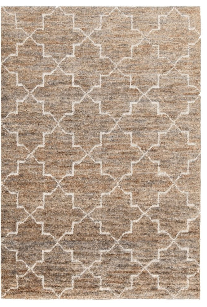 Nesco Area Rug, Light Brown, 5'x7'6"