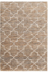 Nesco Area Rug, Light Brown, 5'x7'6"