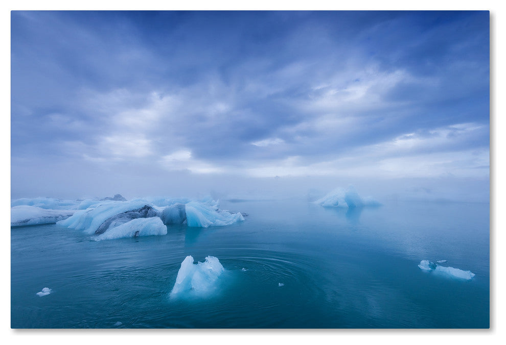 Philippe Sainte-Laudy 'Blue Atmosphere' Canvas Art