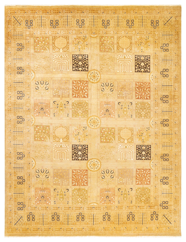 Ryleigh, One-of-a-Kind Hand-Knotted Area Rug Ivory, 8'1"x10'6"
