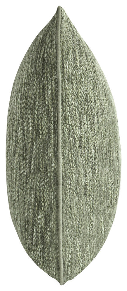 Sharma Cotton Blend Throw Pillow by Kosas Home, Cedar Green, 22x22