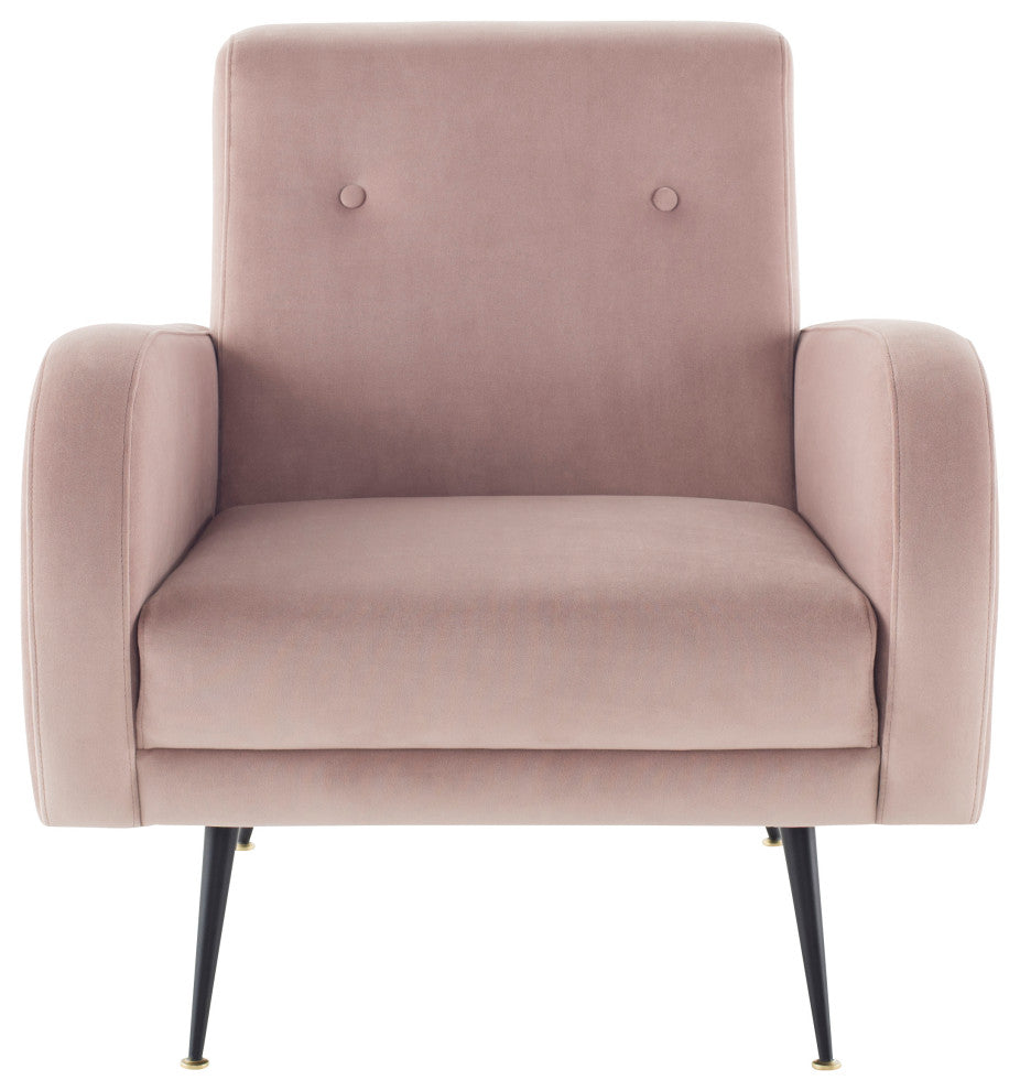 Hugo Blush Fabric Occasional Chair