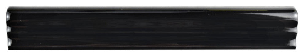 Nero Brillo Zen Ceramic Wall Trim