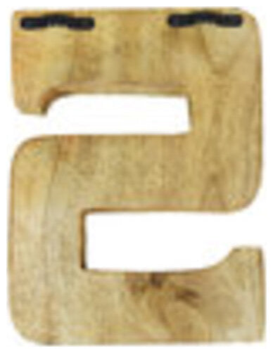 Handmade Eco-Friendly Wall Decor Alphabet Letter Block, 1.3x7.8x6.1
