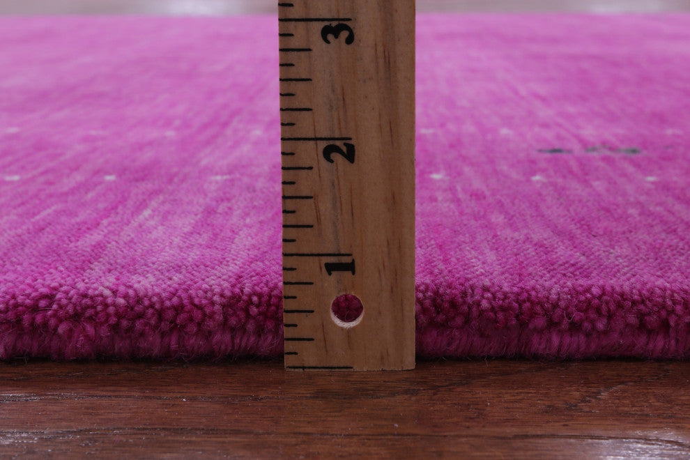 Persian Gabbeh Handmade Wool Rug 5' 0" X 7' 0" - Q15052