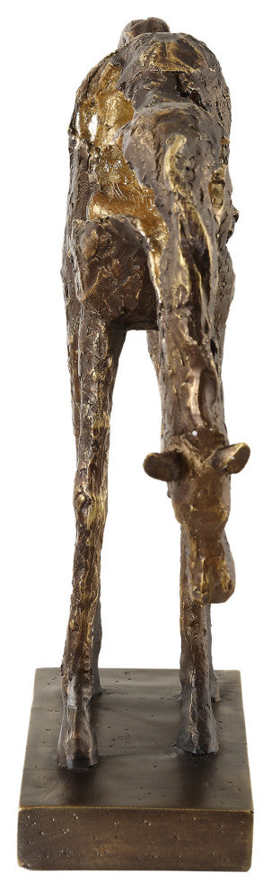 Uttermost 18141 Openly Grazing Polyresin Horse Sculpture - Brown