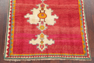 Consigned, Tribal Persian Medallion Oriental Hand-Knotted Vintage Area Rug, 4X5