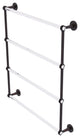 Clearview 4 Tier 30" Ladder Towel Bar with Dotted Accents, Venetian Bronze
