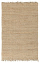 Tropica Natural Fiber Khaki Area Rug, 2'3"x10' Runner