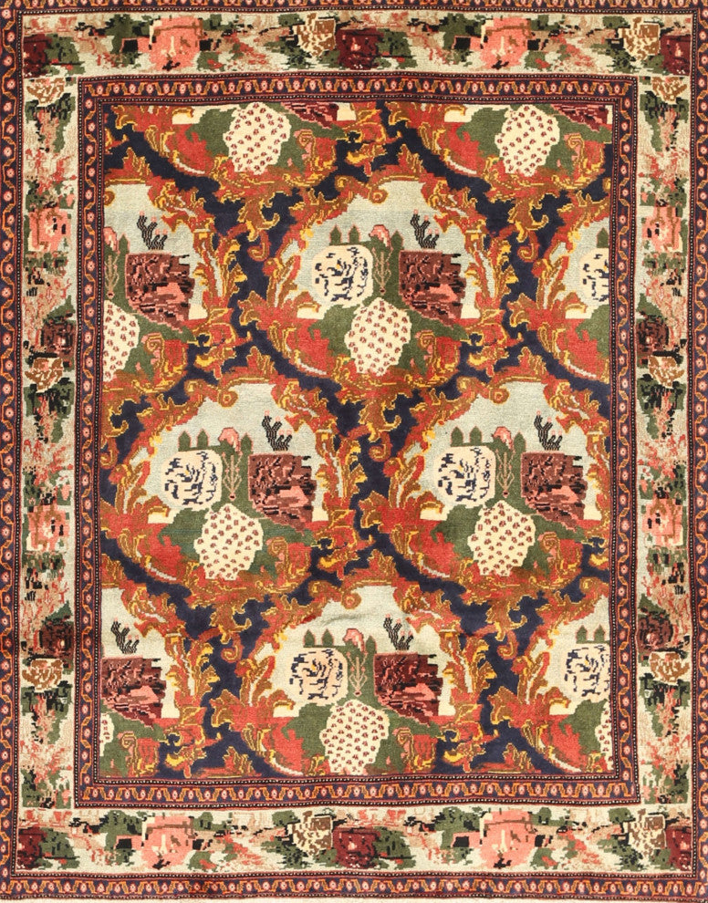 Ahgly Company Indoor Rectangle Traditional Area Rugs, 2' x 3'