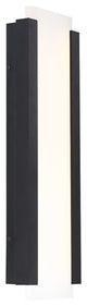 Fiction 20" LED Indoor & Outdoor Wall Light 3000K, Black