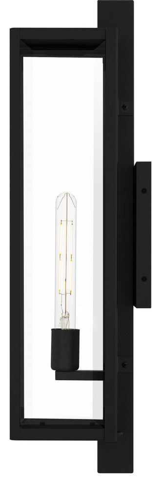 Quoizel DLE8406 Dale 26" Tall Outdoor Wall Sconce - Matte Black