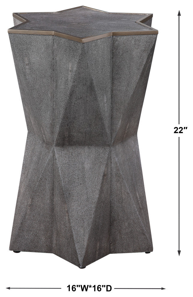 Uttermost Capella Gray Accent table