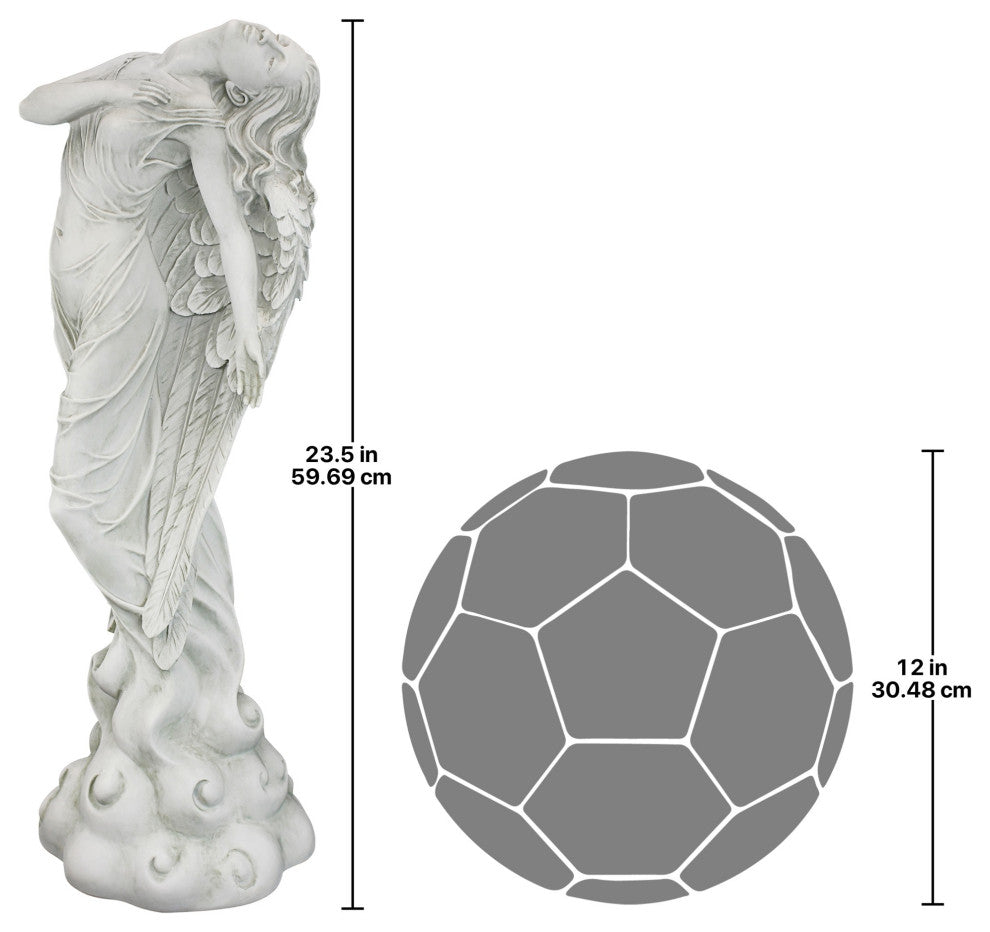 Medium Ascending Angel Statue