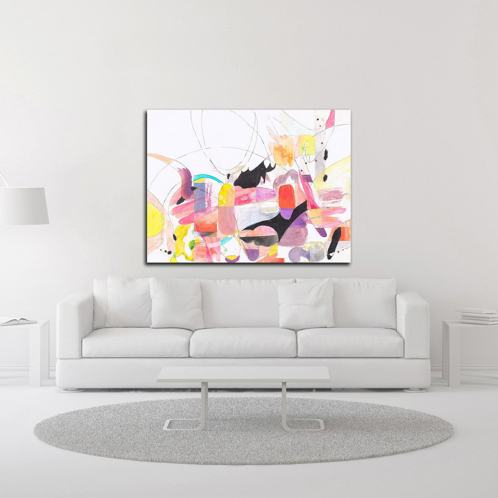 Papers No. 1 by Erin McClusky Wheeler, Print on Canvas, 32" x 24"