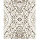 Taupe Dried Flower Kaleidoscope Peel & Stick Wallpaper
