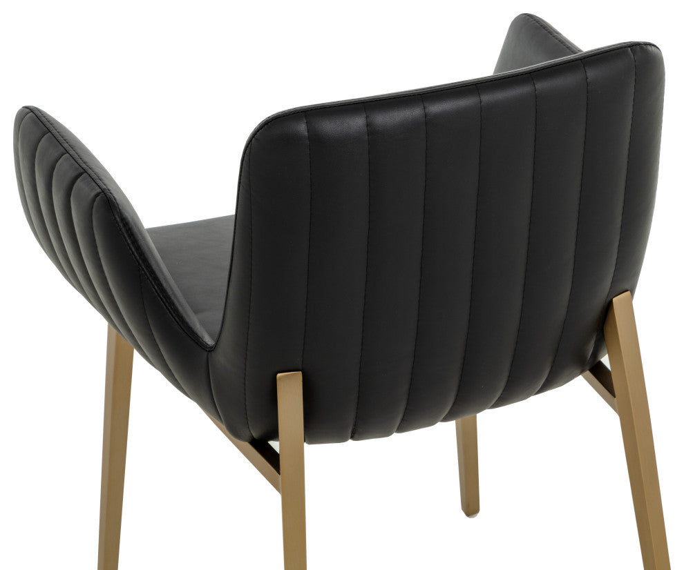 Lucano Dining Armchair, Bravo Black