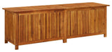 Vidaxl Garden Storage Box 68.8"x19.6"x22.8" Solid Acacia Wood