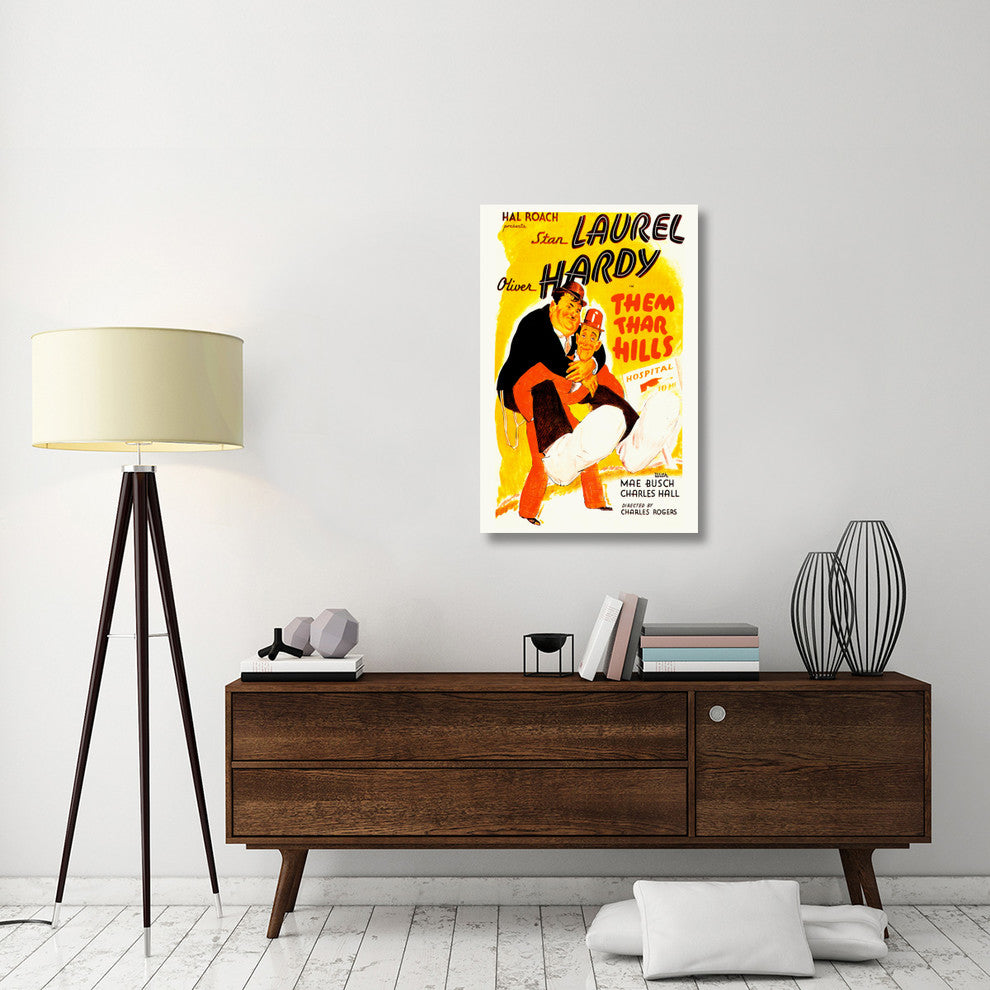 Laurel and Hardy, Them Thar Hills, 1934, 26x40