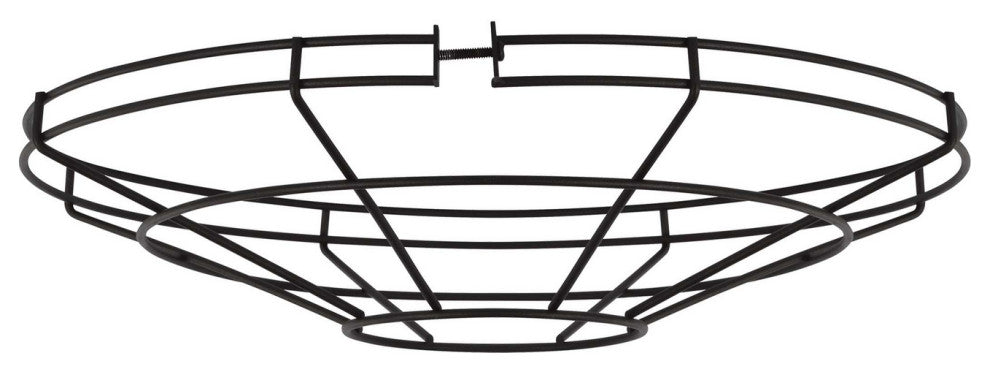 Barn Light Cage in Black