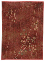 Nourison Somerset 2' x 2'9" Flame Rustic Indoor Area Rug