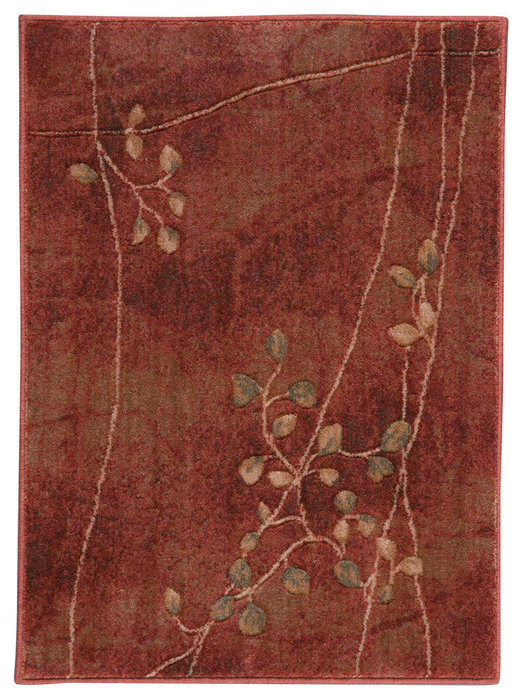 Nourison Somerset 2' x 2'9" Flame Rustic Indoor Area Rug