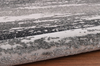 High-Low Ellis Charcoal/Ivory Rug, Charcoal, 8'8"x12'