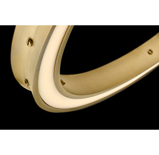 Fredrick Ramond Althea Medium Chandelier, Lacquered Brass