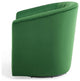 Armchair Accent Chair, Velvet, Green, Modern, Living Lounge Hotel Hospitality