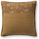 Loloi PLL0199 Mustard 18'' x 18'' Cover Only
