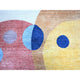 Colorful, The Circles Design 100% Wool Hand Knotted, Oriental Rug, 10'x13'9"
