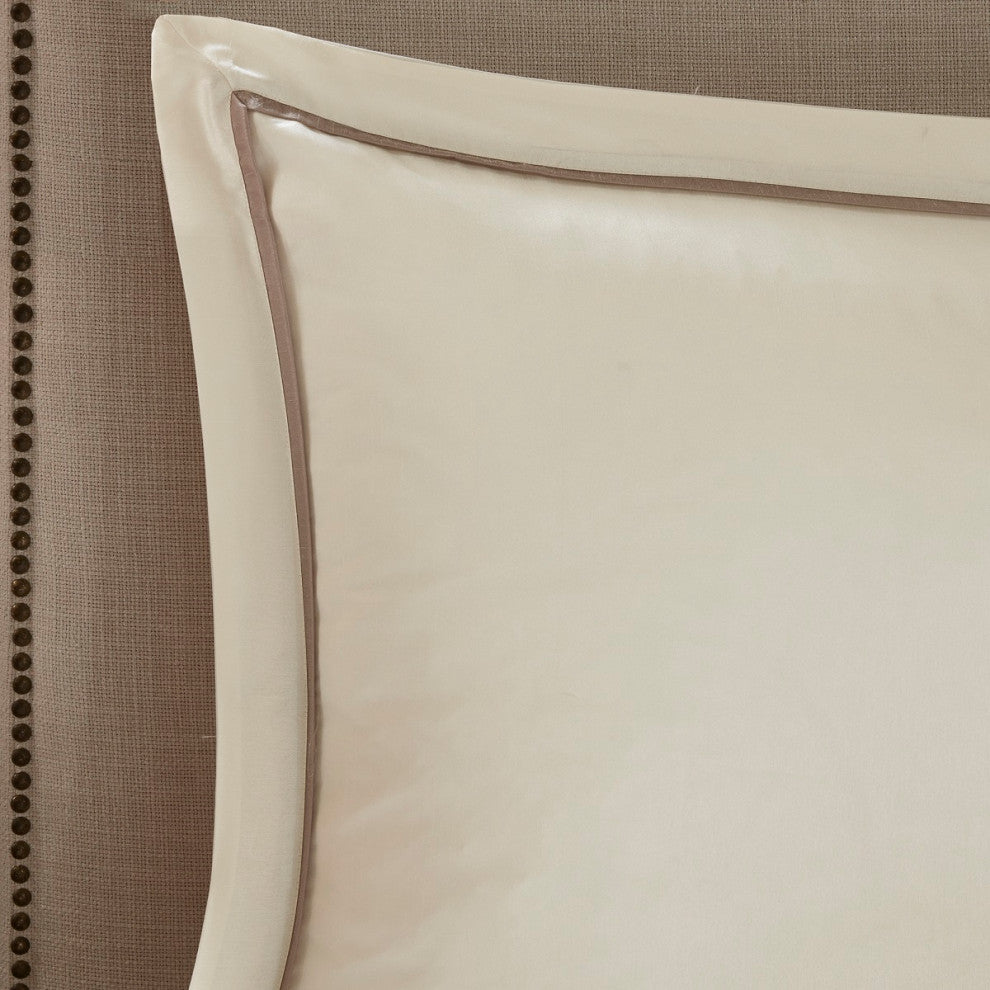 Madison Park Essentials Joella 24 Piece Room, a Bag, Ivory