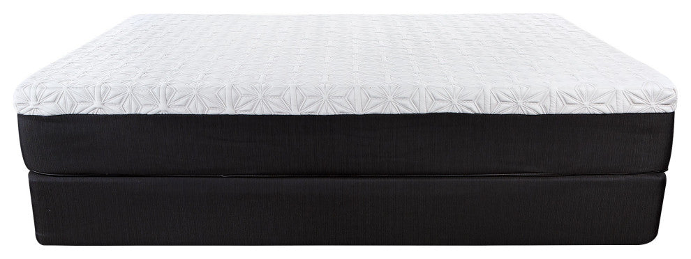 10.5" Lux Gel Infused Memory Foam And High Density Foam Mattress Twin