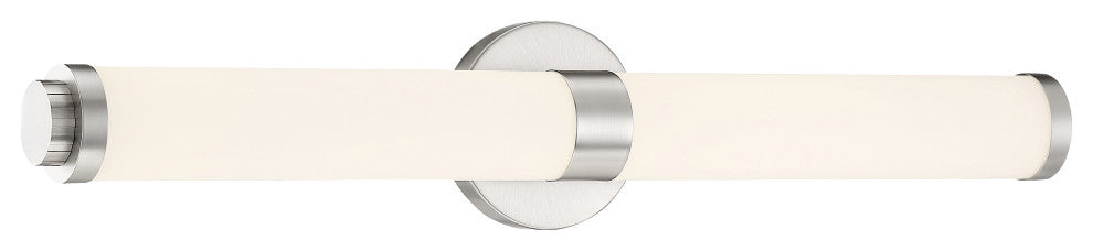 Access Lighting 62531LEDD-OPL Aqua 2 Light 25"W LED Bath Bar - Brushed Steel