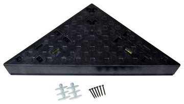Goof Proof Ready to Tile Shower Corner Seat Shelf Foot Rest Bathroom Bench
