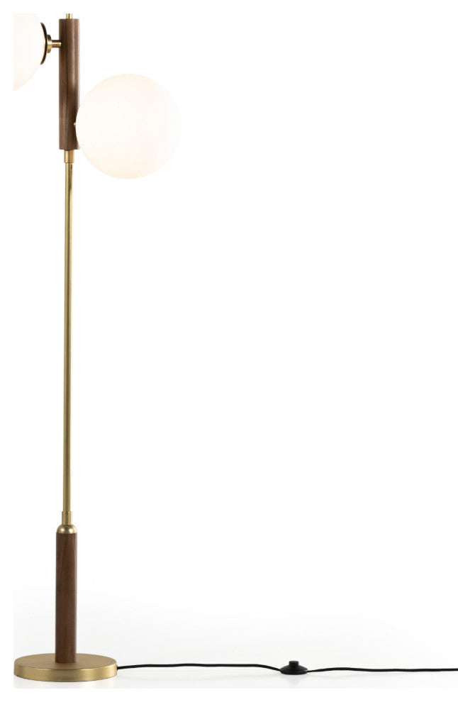 Colome Floor Lamp-Natural Walnut