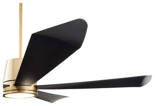 Quorum International 82725 Rova 72" 5 Blade Indoor / Outdoor - Aged Brass