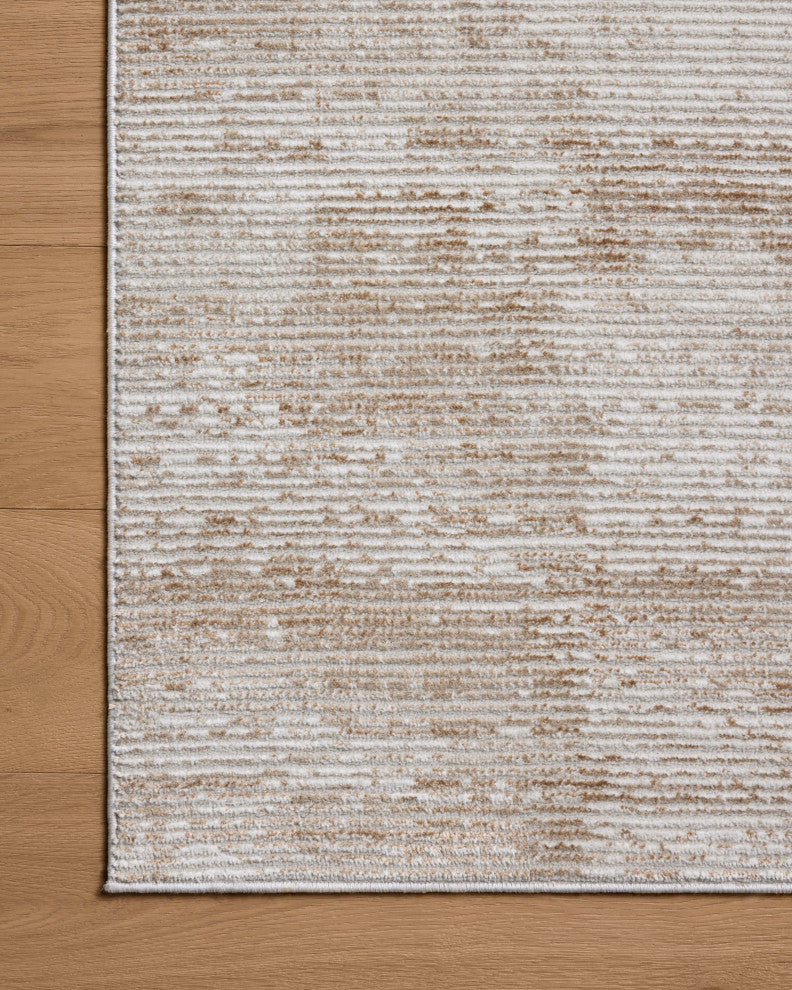Loloi Townes Sand / Beige 18" x 18" Sample Rug