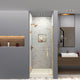 Transolid SaraMar 36"x36"x96" 6-Piece Shower Wall Kit, Biscotti Marble