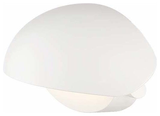 Missouri LED Outdoor Wall Sconce, White