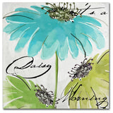 Color Bakery 'Daisy Morning II' Canvas Art, 14"x14"