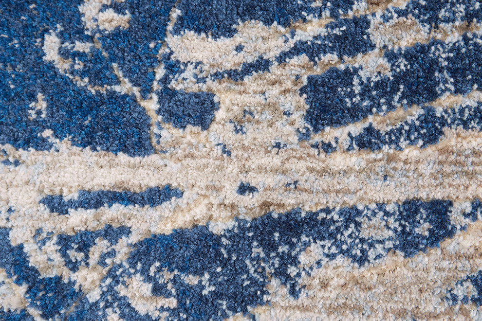 Weave & Wander Carini Rug, Atlantic, 10'2"x13'9"