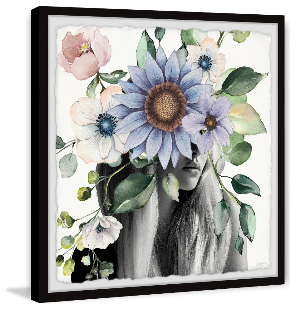 "Magnificent Bloom" Framed Painting Print, 24"x24"