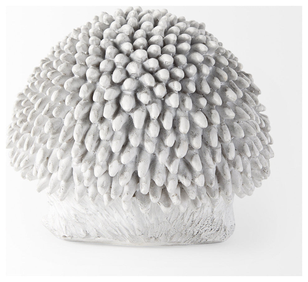 White Resin Hedgehog Storage Box