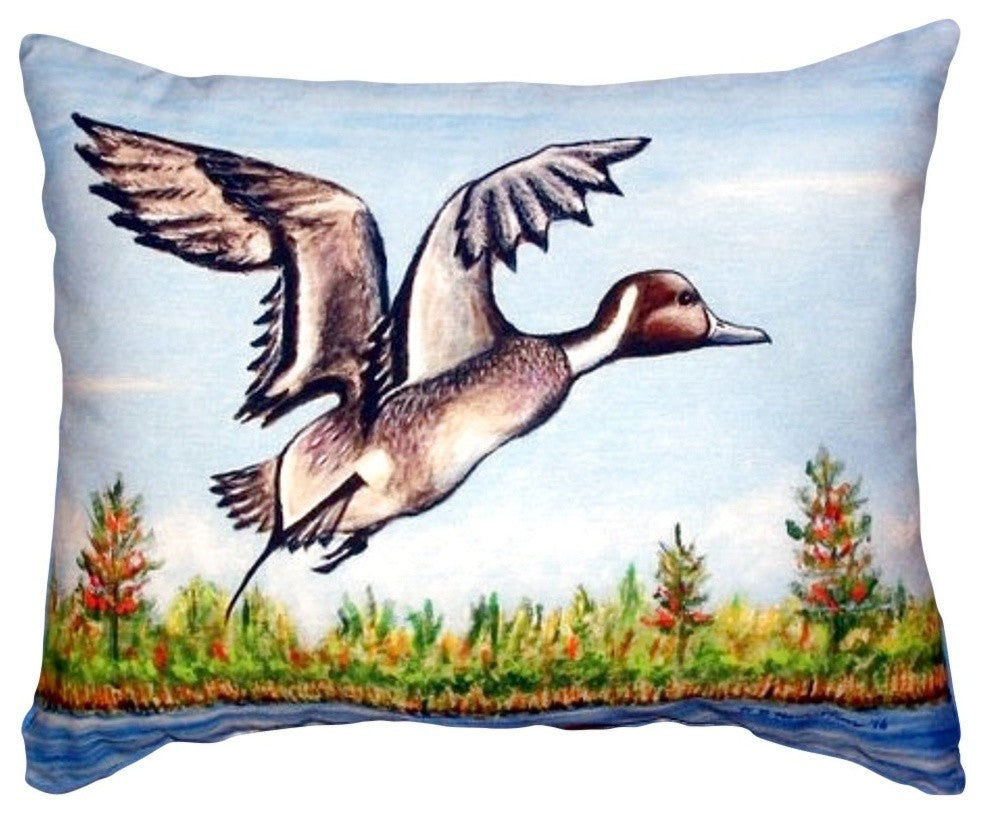 Pintail Duck No Cord Pillow - Set of Two 16x20