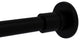 Shower Curtain Rod Brackets, Matte Black